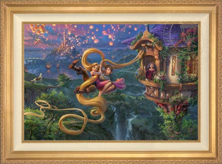 Tangled Up in Love, by Thomas Kinkade Studios