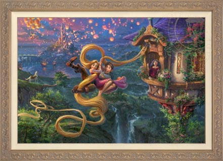 Tangled Up in Love, by Thomas Kinkade Studios