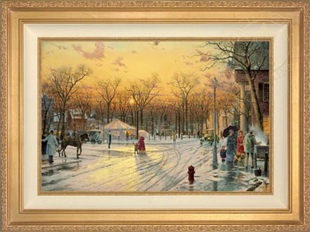 Town Square, by Thomas Kinkade