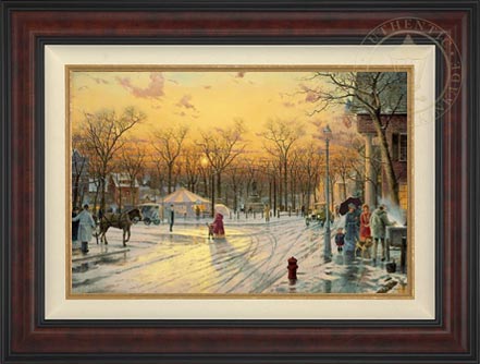 Town Square, by Thomas Kinkade