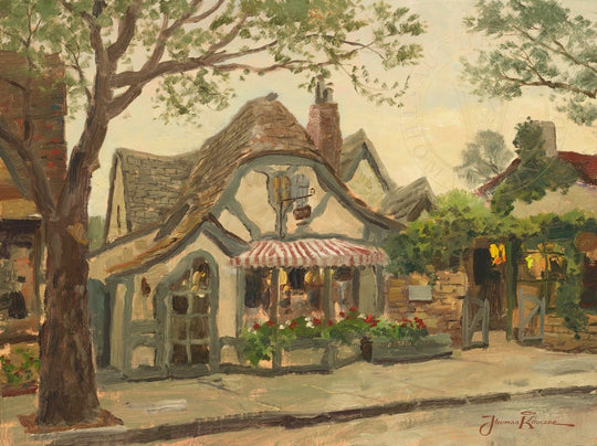 Tuck Box Tea Room, Carmel, by Thomas Kinkade