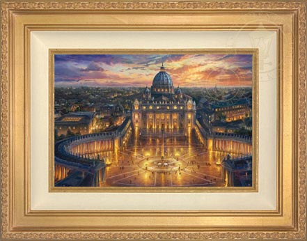 Vatican Sunset - Limited Edition Art, by Thomas Kinkade Studios