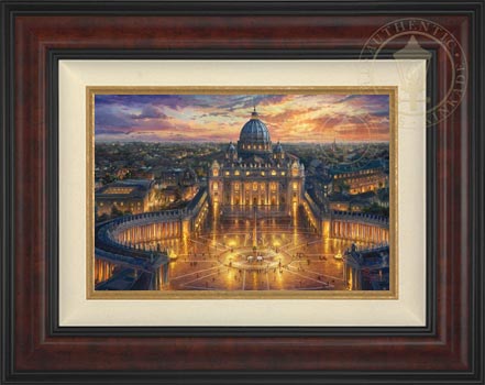 Vatican Sunset - Limited Edition Art, by Thomas Kinkade Studios