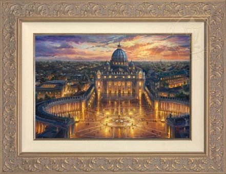 Vatican Sunset - Limited Edition Art, by Thomas Kinkade Studios