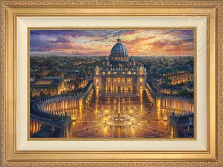 Vatican Sunset - Limited Edition Art, by Thomas Kinkade Studios
