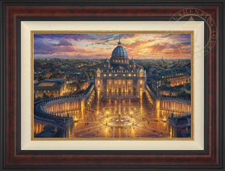 Vatican Sunset - Limited Edition Art, by Thomas Kinkade Studios