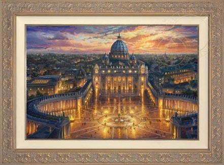 Vatican Sunset - Limited Edition Art, by Thomas Kinkade Studios
