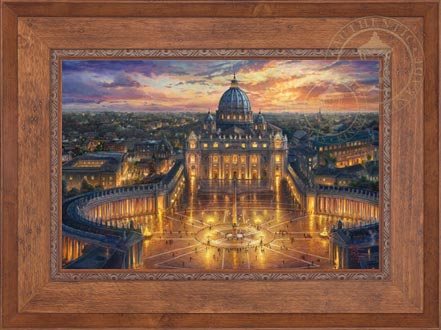 Vatican Sunset - Limited Edition Art, by Thomas Kinkade Studios