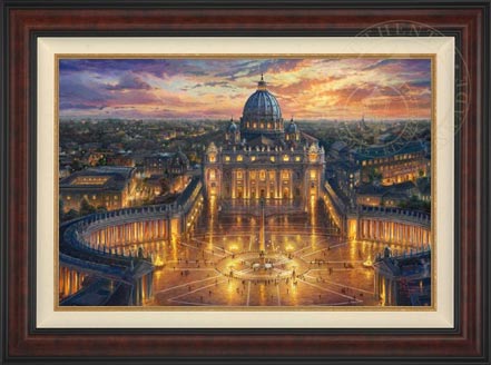 Vatican Sunset - Limited Edition Art, by Thomas Kinkade Studios
