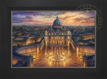 Vatican Sunset - Limited Edition Art, by Thomas Kinkade Studios