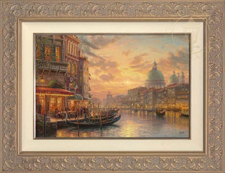 Venetian Café, by Thomas Kinkade Studios