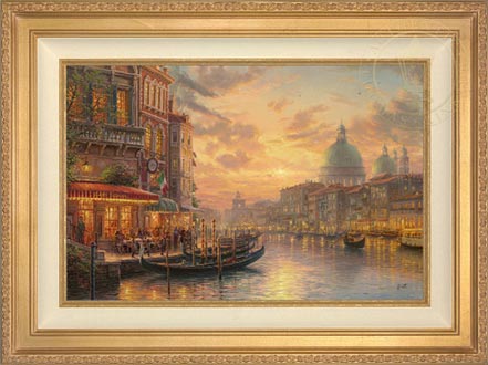 Venetian Café, by Thomas Kinkade Studios