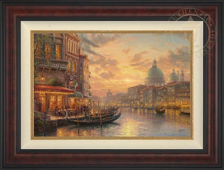 Venetian Café, by Thomas Kinkade Studios
