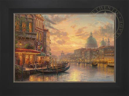 Venetian Café, by Thomas Kinkade Studios