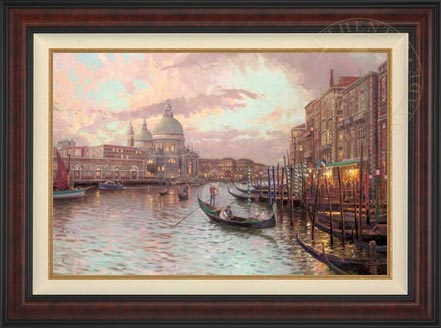 Venice, Sunset on the Grand Canal, by Thomas Kinkade