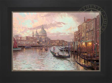 Venice, Sunset on the Grand Canal, by Thomas Kinkade