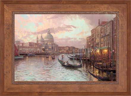 Venice, Sunset on the Grand Canal, by Thomas Kinkade