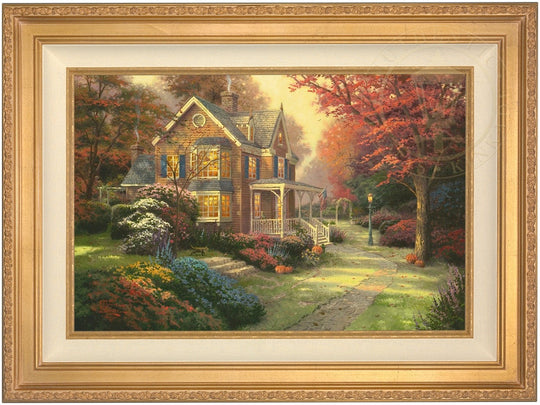 Victorian Autumn, by Thomas Kinkade