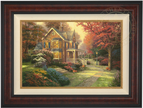 Victorian Autumn, by Thomas Kinkade