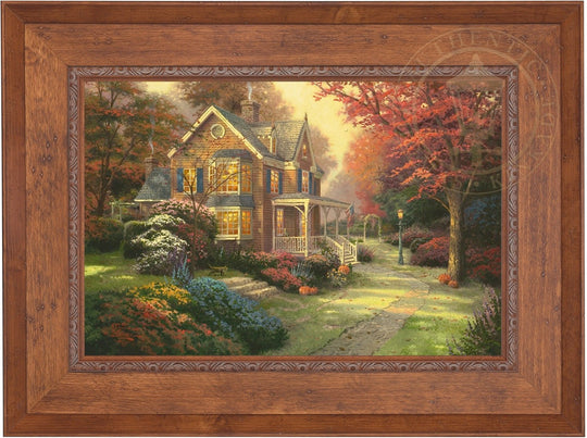 Victorian Autumn, by Thomas Kinkade