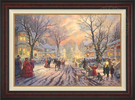 Victorian Christmas Carol, A, by Thomas Kinkade