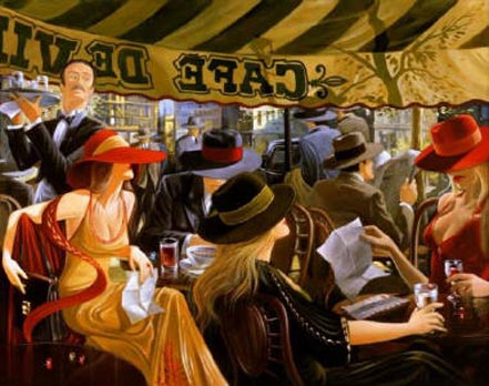 victor ostrovsky cafe de ville