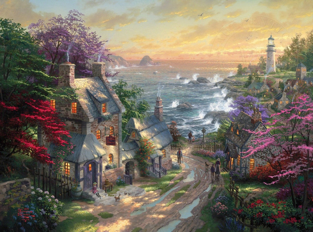 Village Lighthouse, The, by Thomas Kinkade
