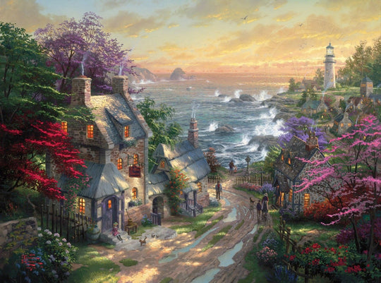 Village Lighthouse, The, by Thomas Kinkade