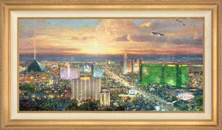 Viva Las Vegas, by Thomas Kinkade