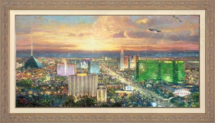 Viva Las Vegas, by Thomas Kinkade