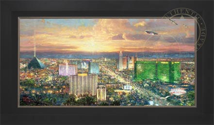 Viva Las Vegas, by Thomas Kinkade
