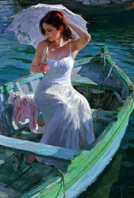 vladimir volegov lakeside reflections