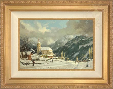 Winter Chapel, by Thomas Kinkade