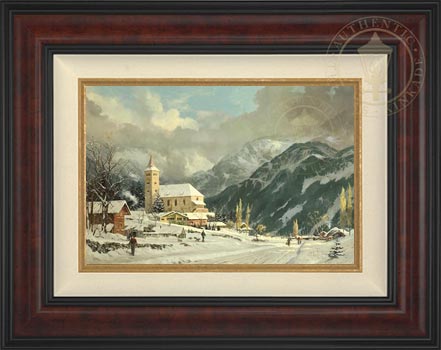 Winter Chapel, by Thomas Kinkade