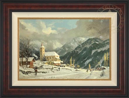 Winter Chapel, by Thomas Kinkade