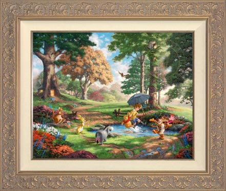 Winnie the Pooh I, by Thomas Kinkade Studios