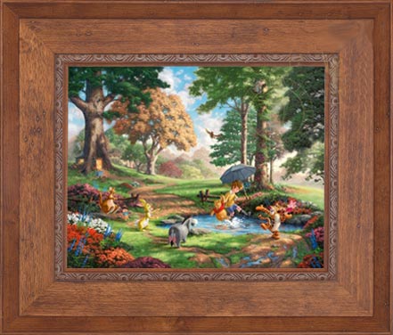 Winnie the Pooh I, by Thomas Kinkade Studios