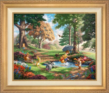 Winnie the Pooh I, by Thomas Kinkade Studios