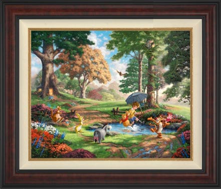 Winnie the Pooh I, by Thomas Kinkade Studios
