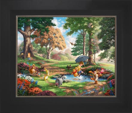 Winnie the Pooh I, by Thomas Kinkade Studios