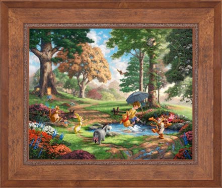 Winnie the Pooh I, by Thomas Kinkade Studios