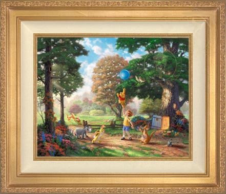 Winnie the Pooh II, by Thomas Kinkade Studios