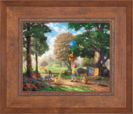 Winnie the Pooh II, by Thomas Kinkade Studios
