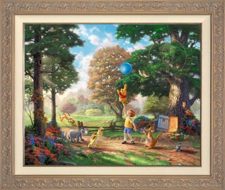 Winnie the Pooh II, by Thomas Kinkade Studios