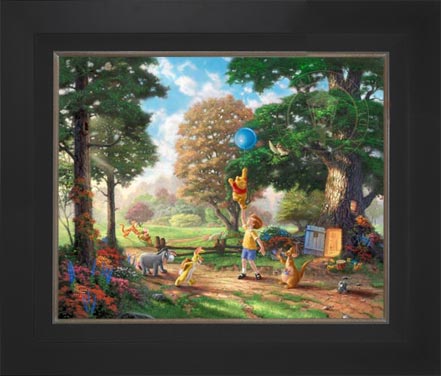 Winnie the Pooh II, by Thomas Kinkade Studios