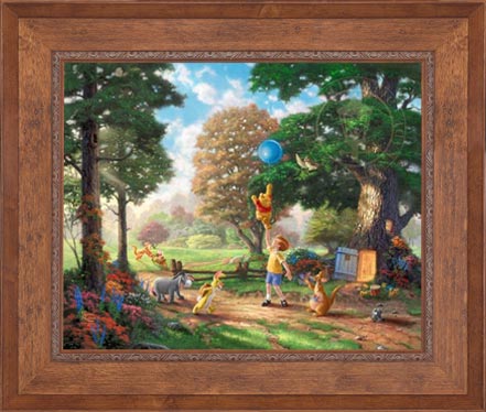 Winnie the Pooh II, by Thomas Kinkade Studios