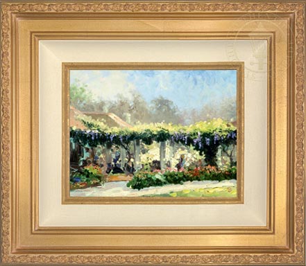 Wisteria Arbor, by Thomas Kinkade