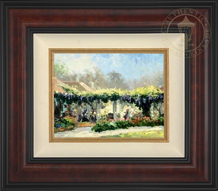 Wisteria Arbor, by Thomas Kinkade