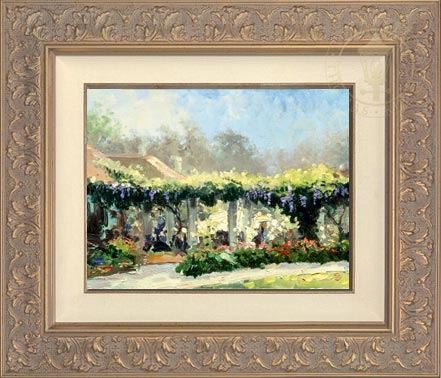 Wisteria Arbor, by Thomas Kinkade