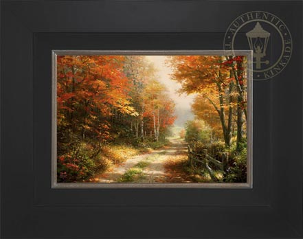 A Walk Down Autumn Lane, by Thomas Kinkade Studios
